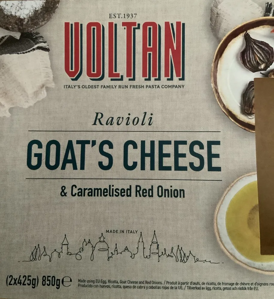 Goat’s Cheese Ravioli