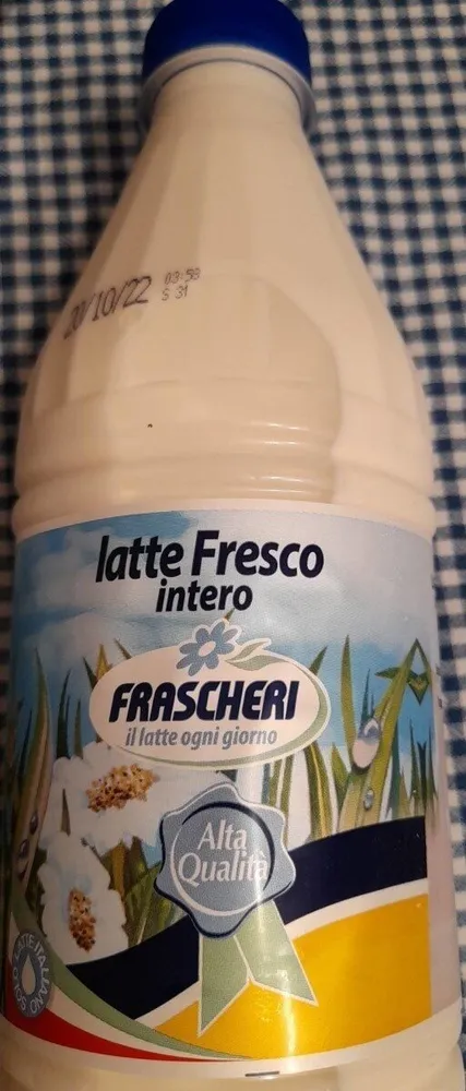 latte fresco intero