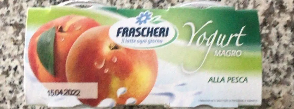 Yogurt magro alla pesca