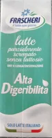 Latte parzialmente scremato senza lattosio