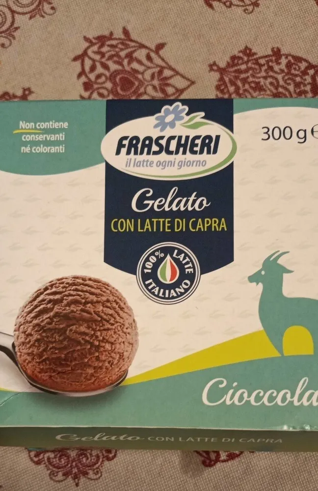 Gelato con latte di capra