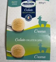 Gelato con latte di capra