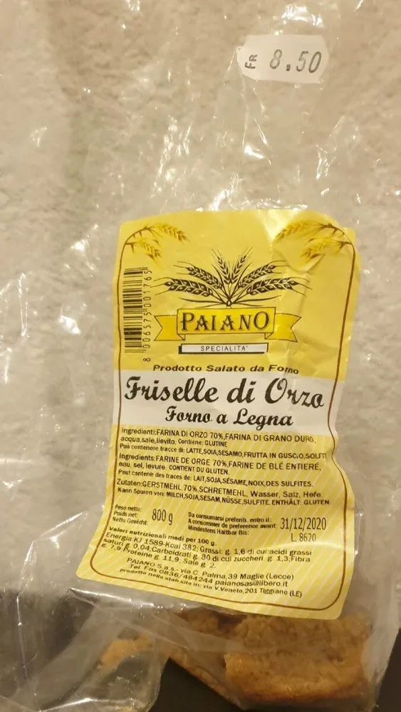 Frisée di orzo