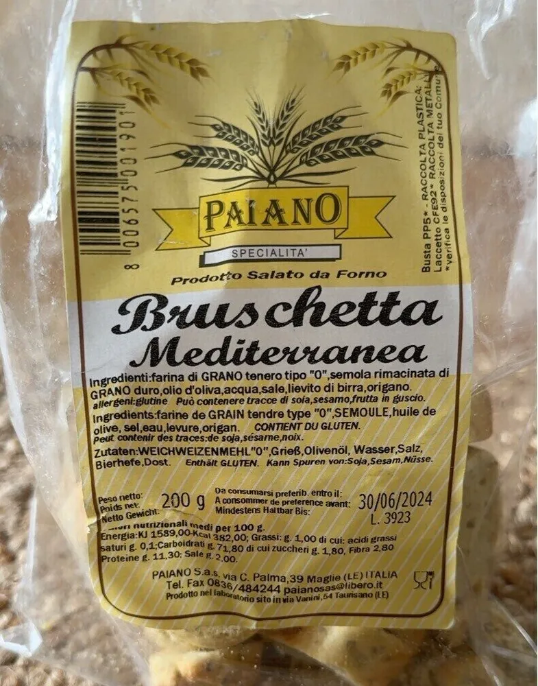 Bruschetta Mediterranea