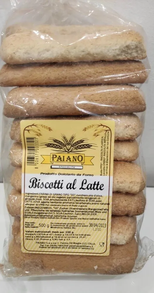 Biscotti al latte
