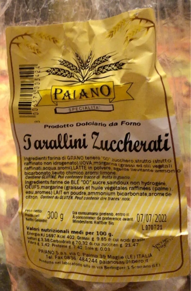 taralli zuccherati