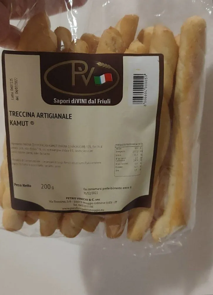 Treccina artigianale kamut