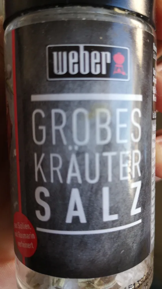 Gros sel au romarin