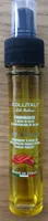 Condiment à base d'huile d'olive vierge extra saveur piment