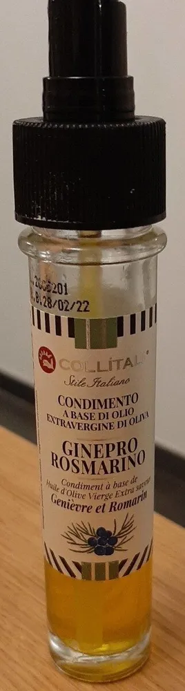Huile d'olive vierge saveur Genièvre et Romarin