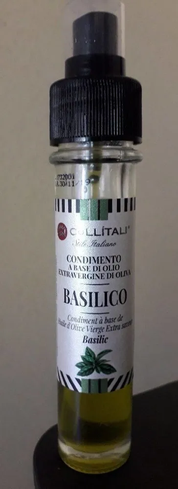 Huile d’olive vierge saveur Basilic