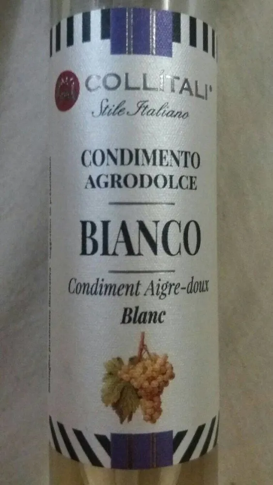 Condiment aigre-doux blanc