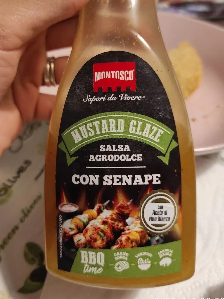Mustard glaze