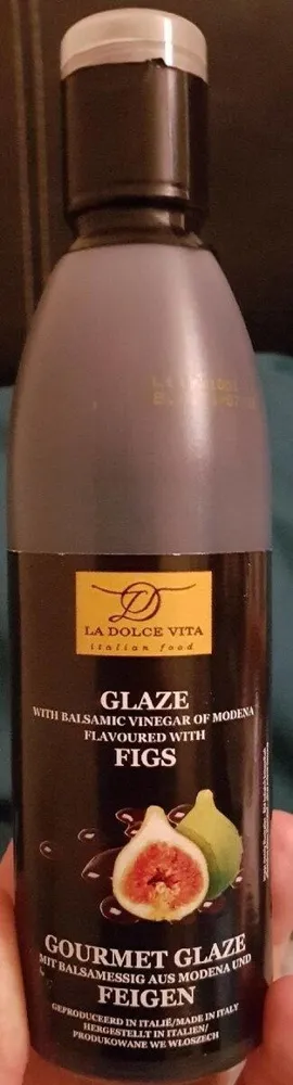 Glaze With Balsamic Vinegar of Modena Flavoured With Figs