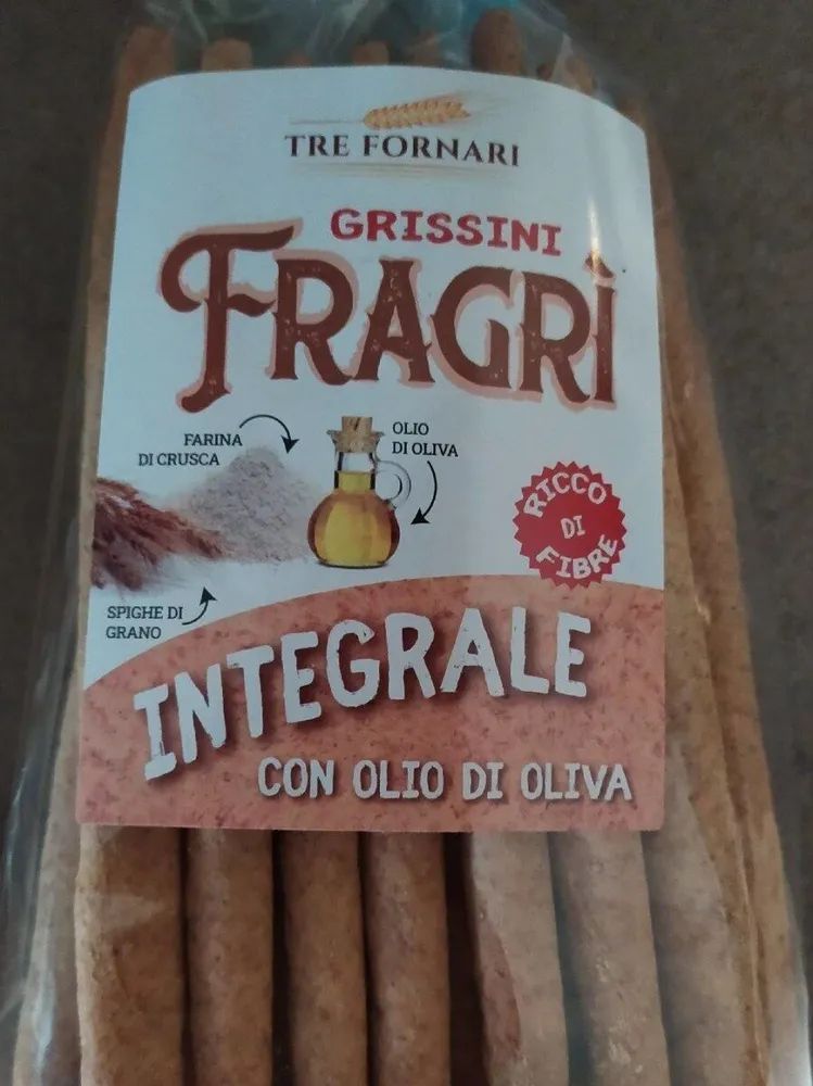 Frangrì grissini integrali