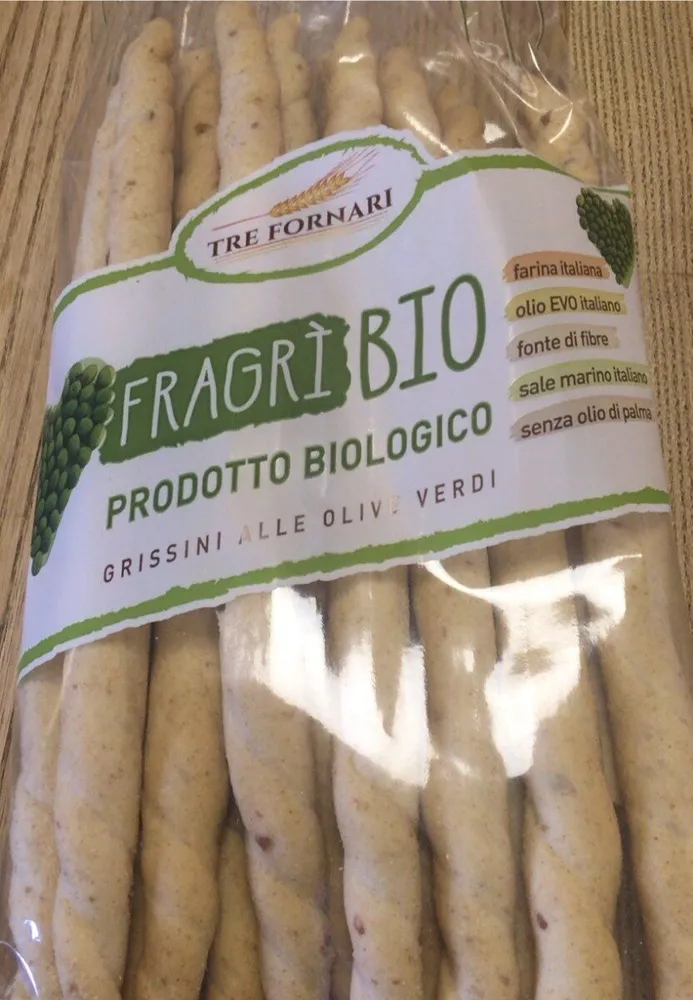 FragrìBio Grissini alle olive verdi