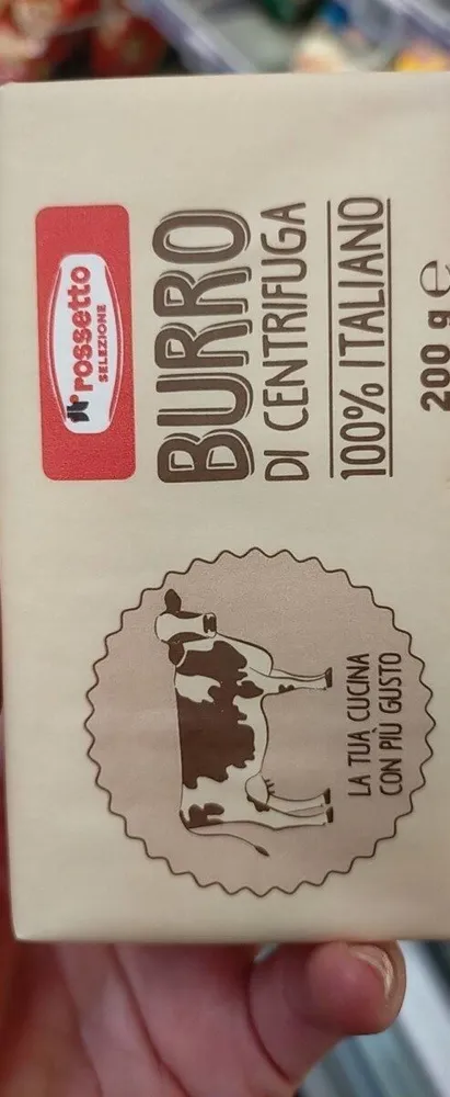 Burro di centrifuga