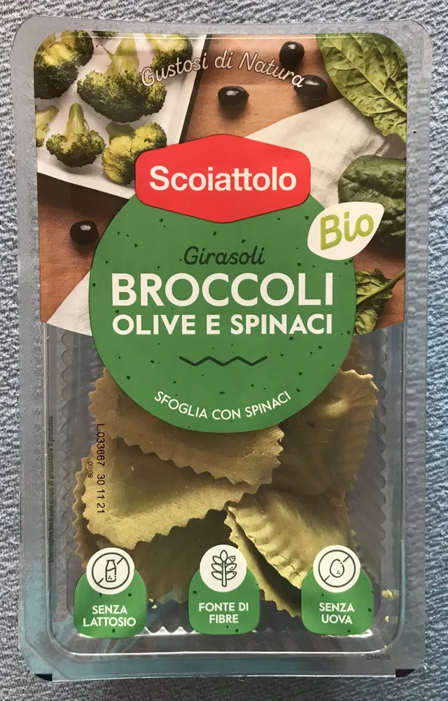 Girasoli Broccoli olive e spinachi