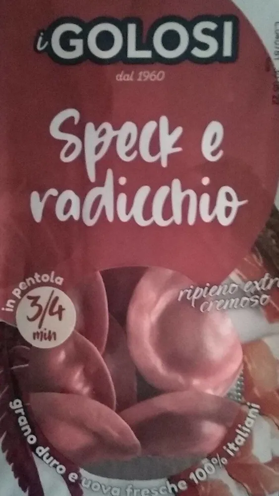Medaglioni speck e radicchio
