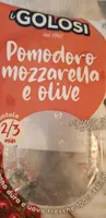 Triangoli pomodoro mozzarella e olive