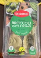 Girasoli broccoli olive e spinaci