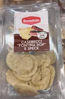 Caserecci fontina e speck