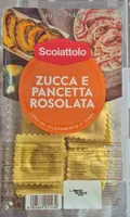 Ravioli zucca e pancetta rosolata