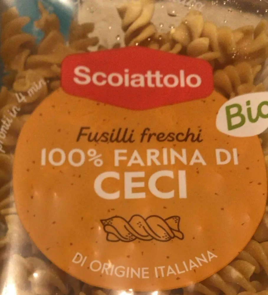 Fusilli freschi 100% farina di ceci