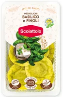 Medaglioni basilico e pinoli