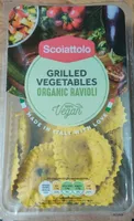 Grilled vegetables organic Ravioli