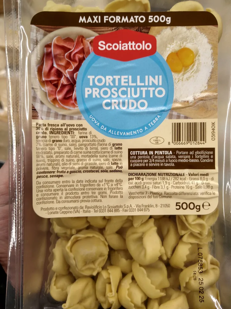 Tortellini Prosciutto Crudo