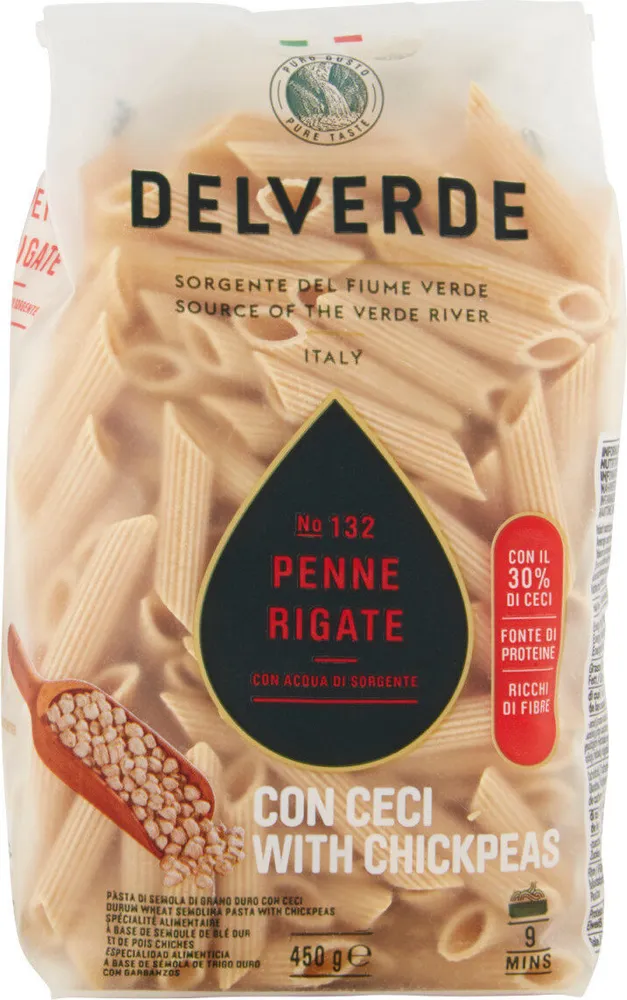 penne rigate con ceci