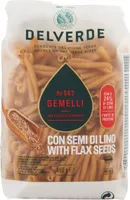 No gemelli con semi di lino