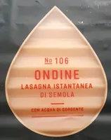 Ondine- Lasagna Istantanea Di Semola