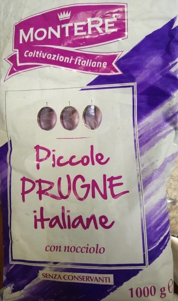 Piccole prugne italiane
