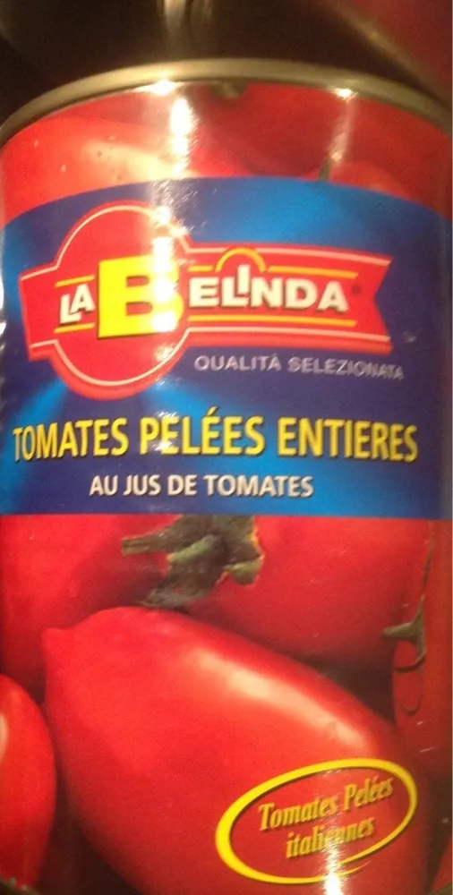 Tomates pelées entières