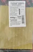 Lasagna di semola trafilata al bronzo