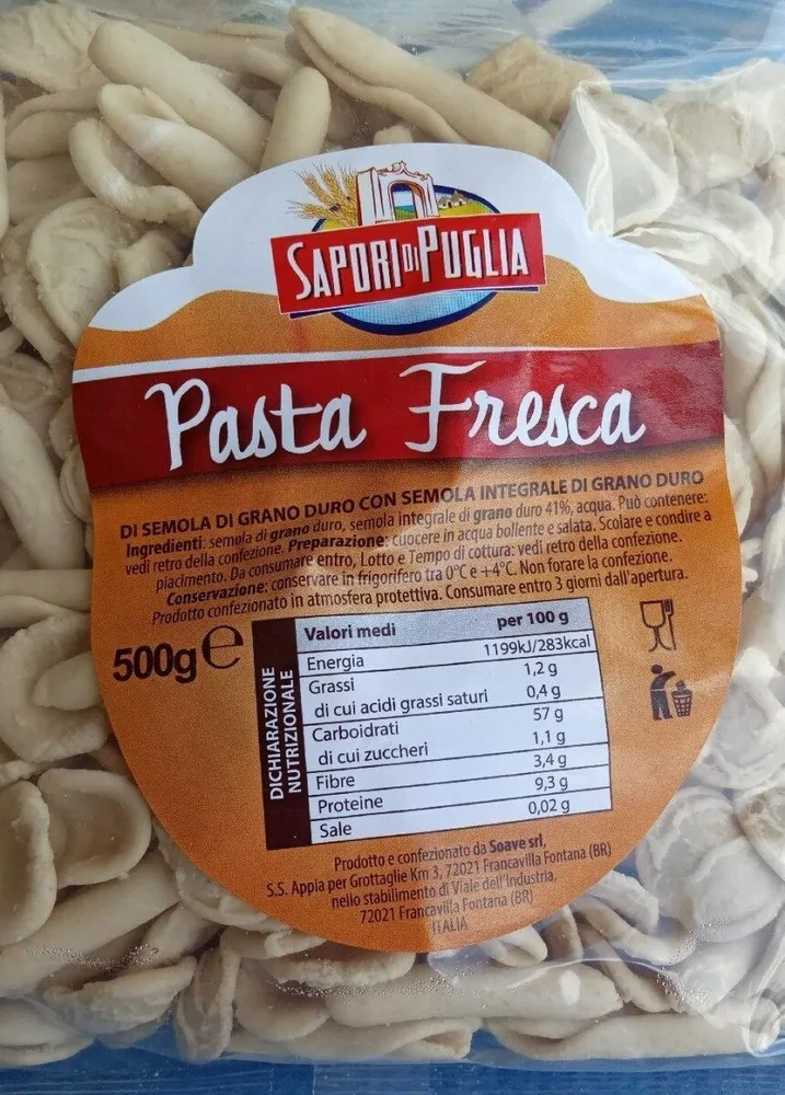 Pasta fresca maritati