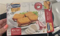 Mini Toast prosciutti cotto e mozzarella