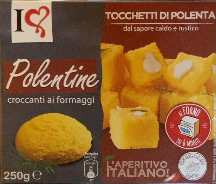 Polentine croccanti ai formaggi