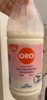 Latte fresco parzialmente scremato