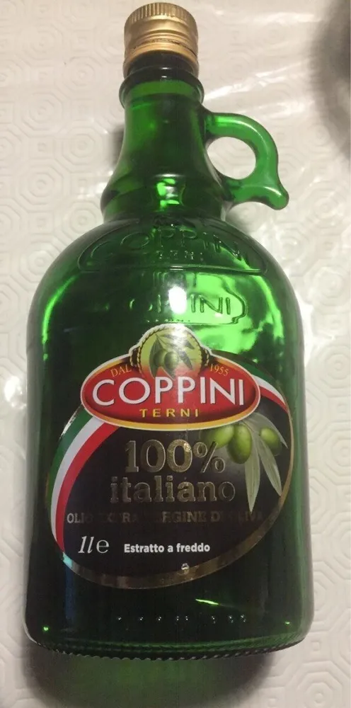 Olio extra vergine di oliva 100% Italiano