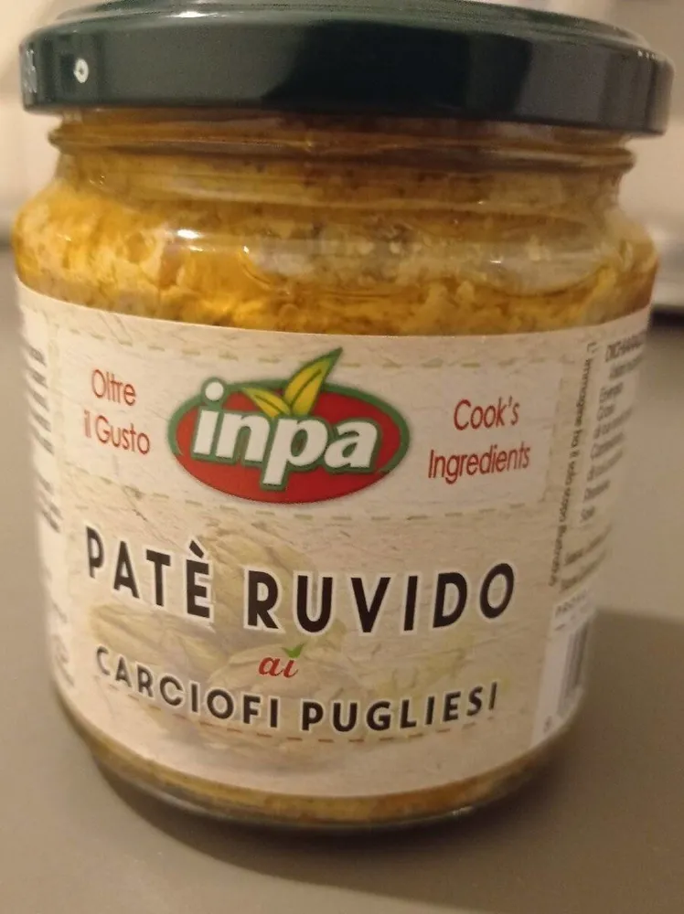 Patè ruvido di carciofi