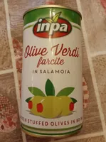 Olive verdi farcite in salamoia