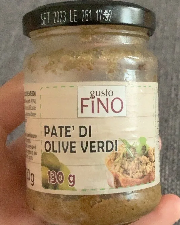 pate’ di olive verdi