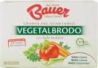 Vegetalbrodo granulare istantaneo con sale iodato bustine