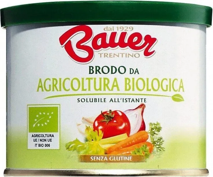 Brodo vegetale bio in granulare