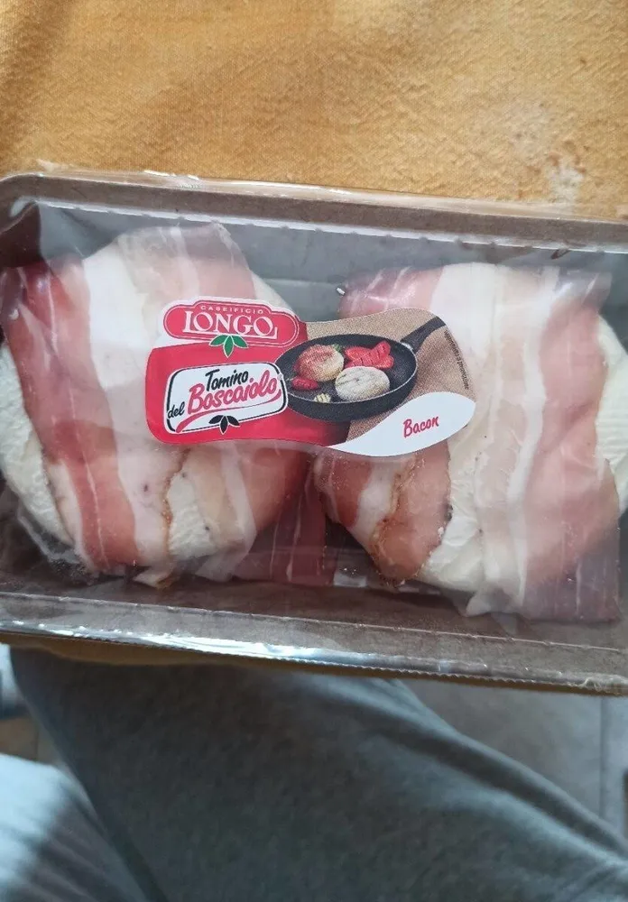 Tomino del boscaiolo bacon