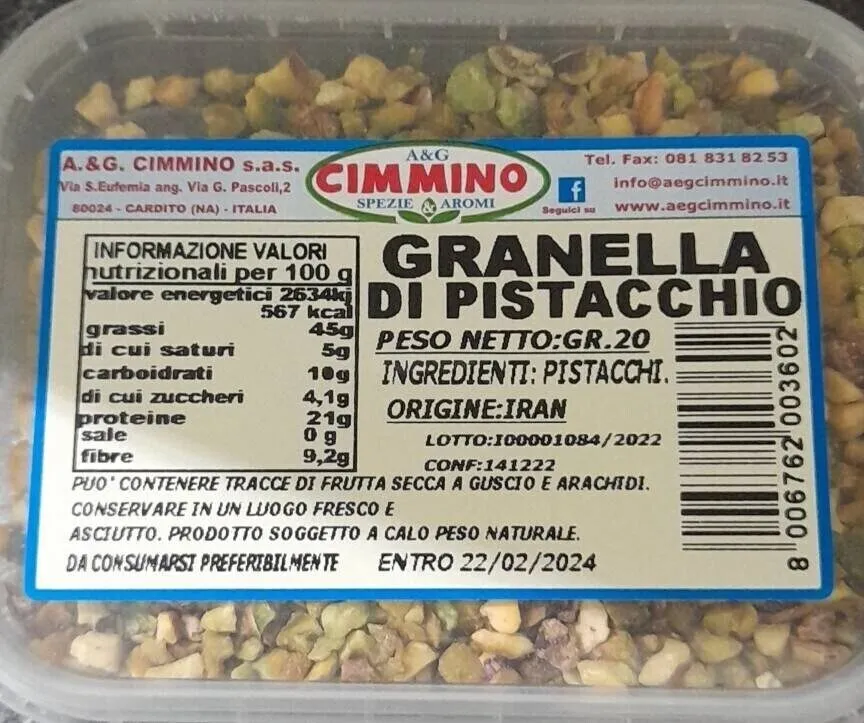 Granella di pistacchio