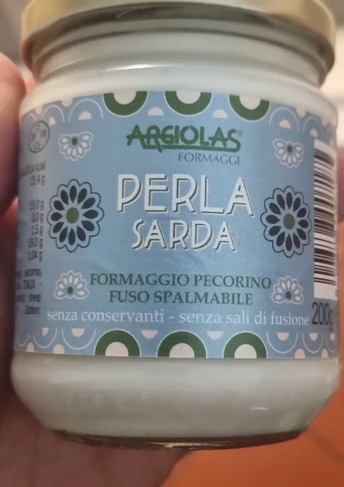 Perla sarda formaggio pecorino fuso spalmabile